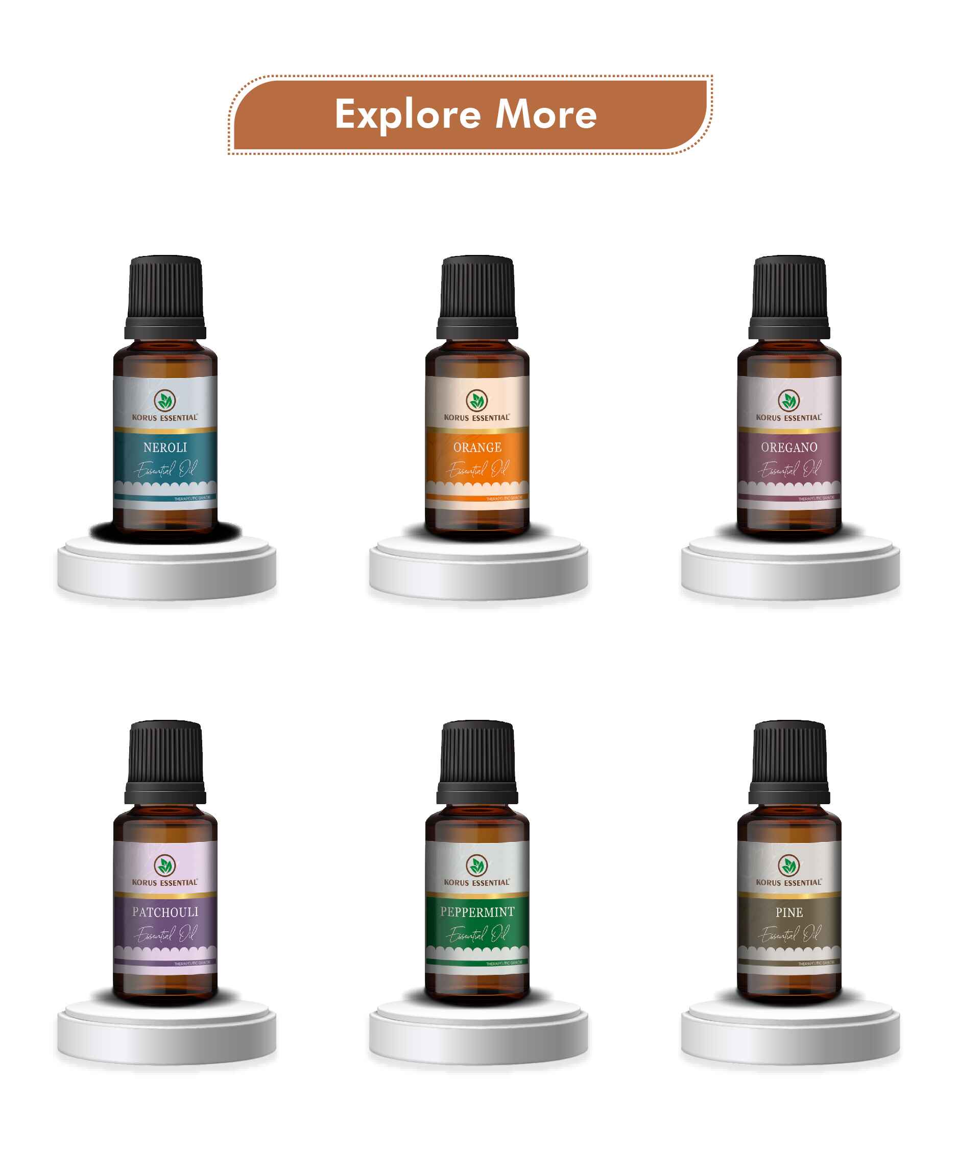 Korus Essential Myrrh Essential Oil - 15ml - HNW GLOBAL