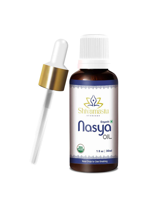 Shivamastu Organic Nasya Oil 30ml - 1 fl oz By Shivamastu - HNW GLOBAL