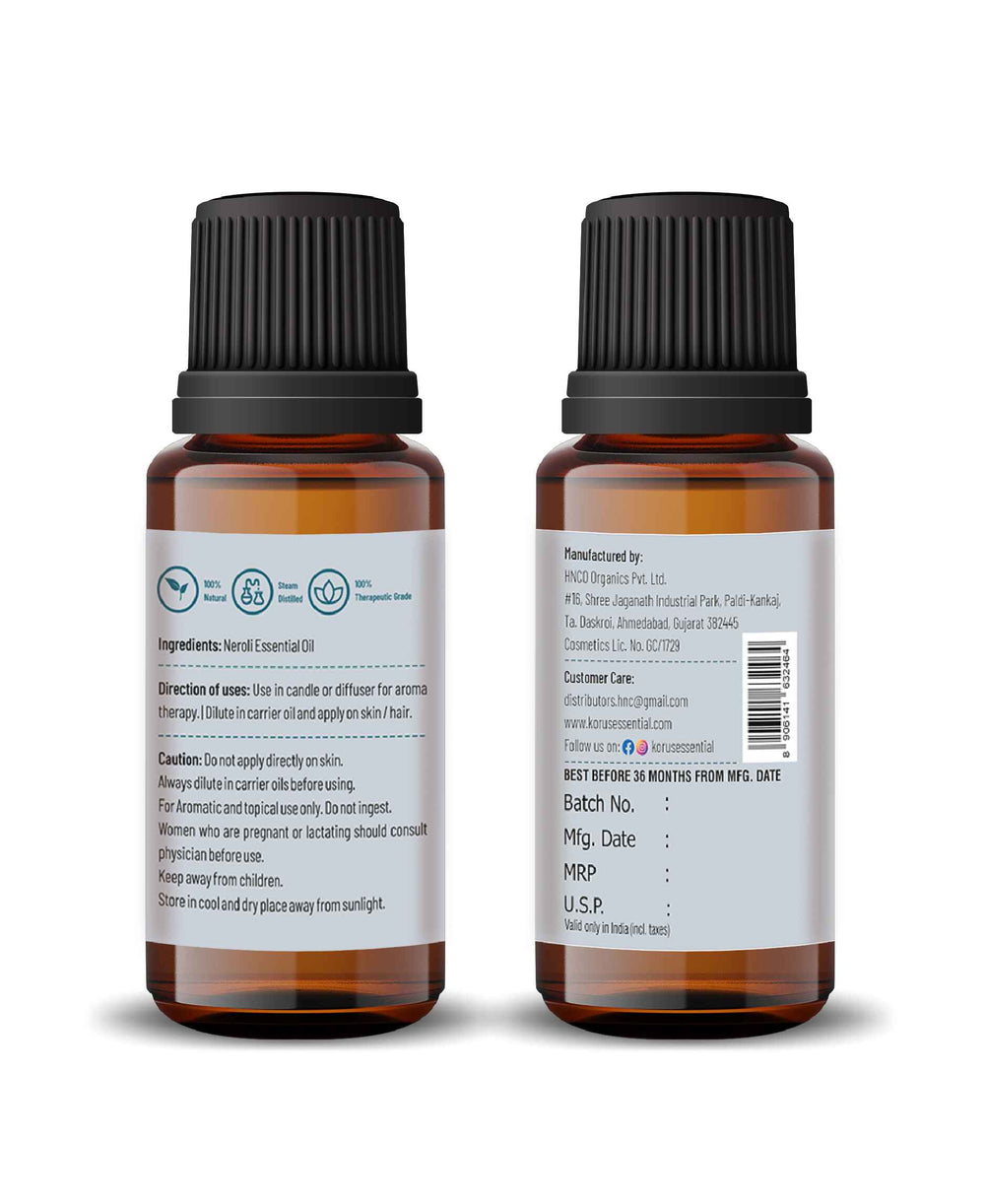 Korus Essential Neroli Essential Oil - 15ml - HNW GLOBAL
