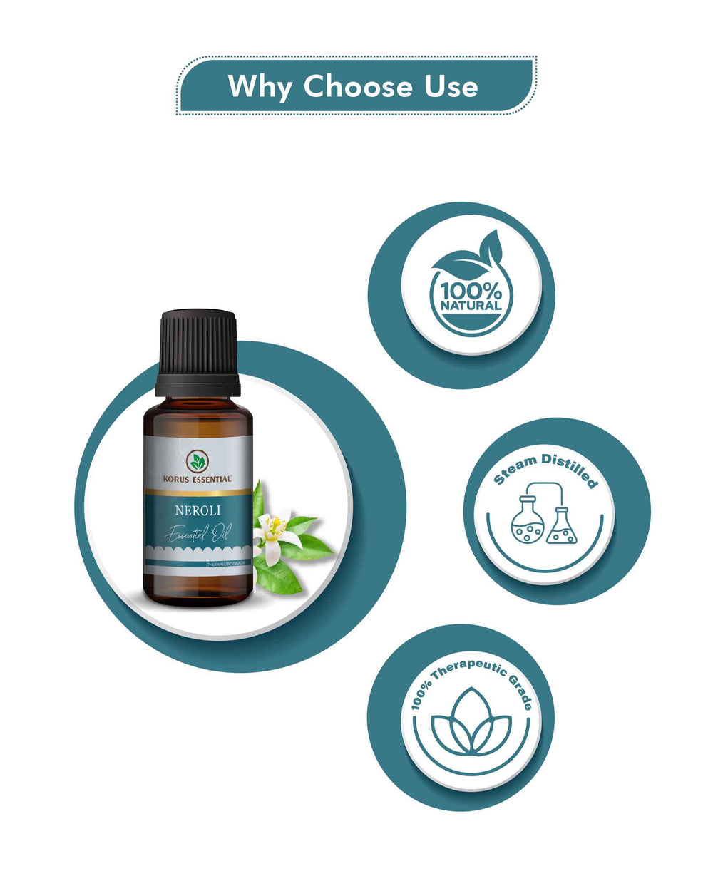 Korus Essential Neroli Essential Oil - 15ml - HNW GLOBAL
