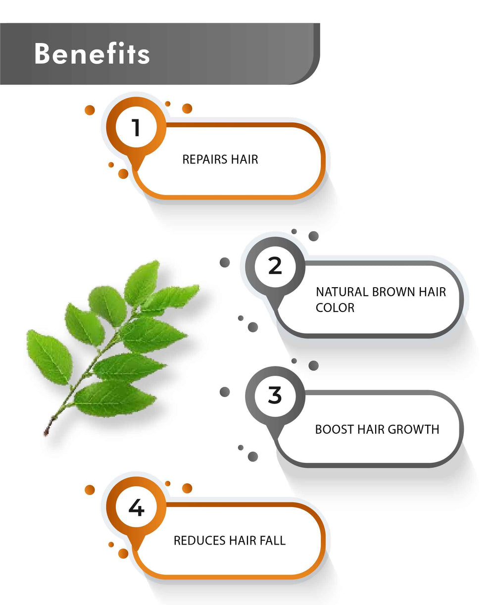 Just Jaivik Organic Neutral Henna Powder - 100gm - HNW GLOBAL