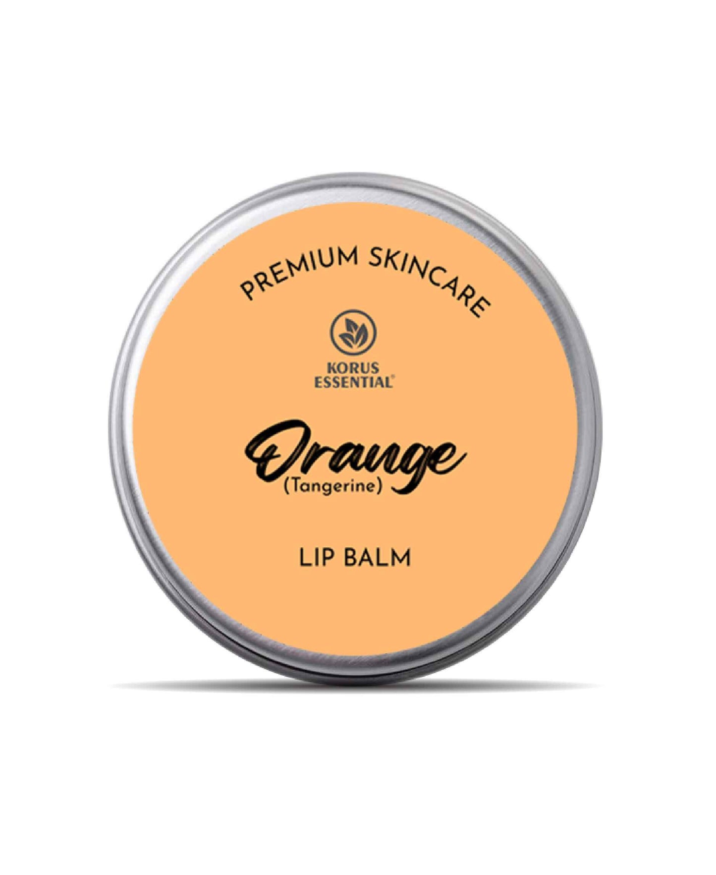 Korus Essential Orange Lip Balm with Shea Butter  - 8 Grams - HNW GLOBAL