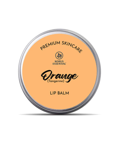 Korus Essential Orange Lip Balm with Shea Butter  - 8 Grams - HNW GLOBAL