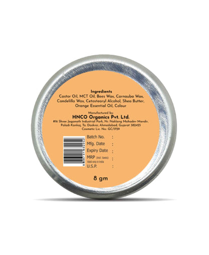 Korus Essential Orange Lip Balm with Shea Butter  - 8 Grams - HNW GLOBAL