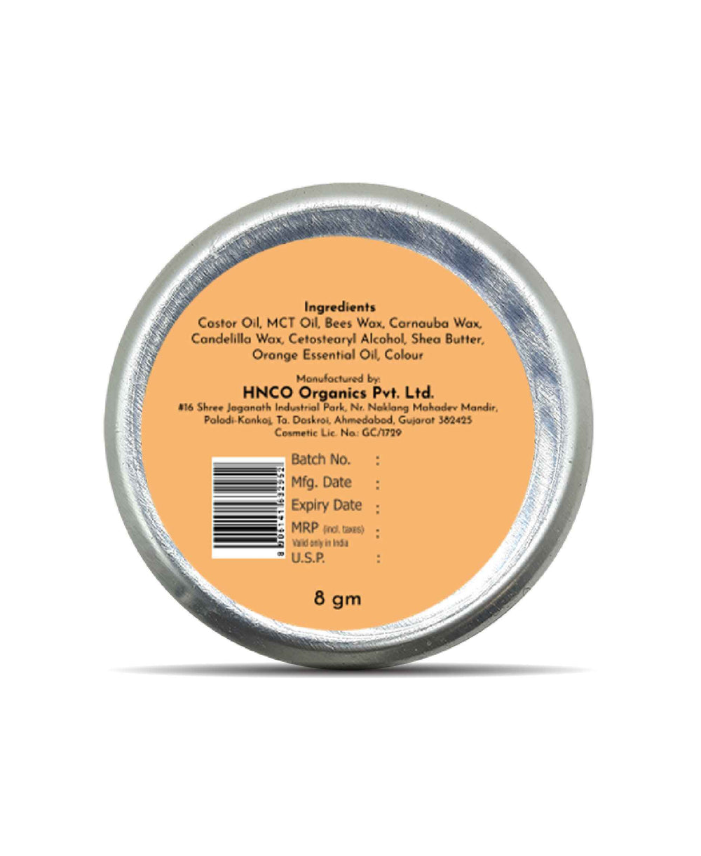 Korus Essential Orange Lip Balm with Shea Butter  - 8 Grams - HNW GLOBAL