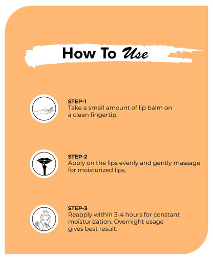 Korus Essential Orange Lip Balm with Shea Butter  - 8 Grams - HNW GLOBAL