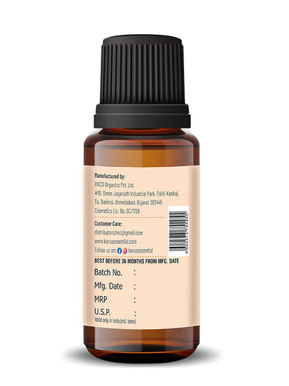 Orange Essential Oil - 15ml By Korus Essential