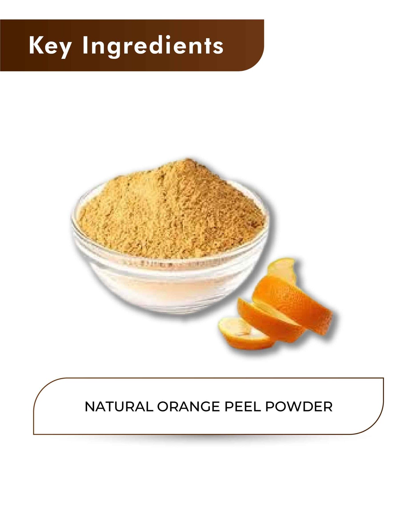 H&C Natural Orange Peel Powder / Citrus Aurantium - 100gm - HNW GLOBAL