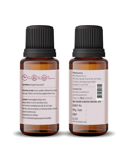 Korus Essential Oregano Essential Oil - 15ml - HNW GLOBAL