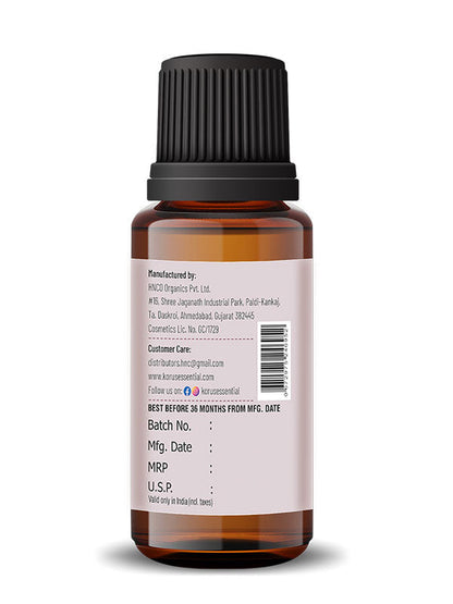 Oregano Essential Oil - 15ml By Korus Essential