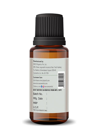 Peppermint Essential Oil - 15ml By Korus Essential