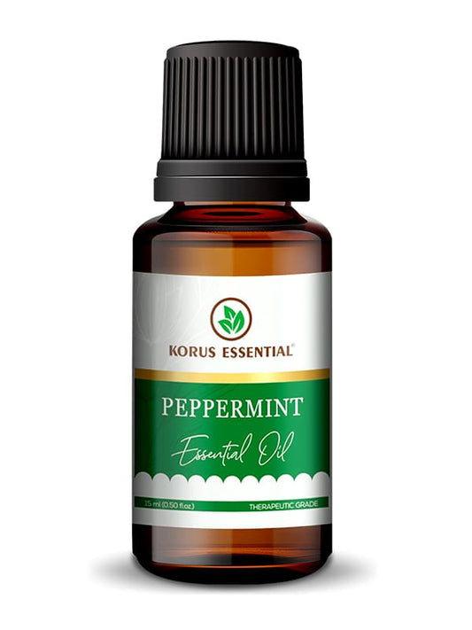 Peppermint Essential Oil - 15ml By Korus Essential