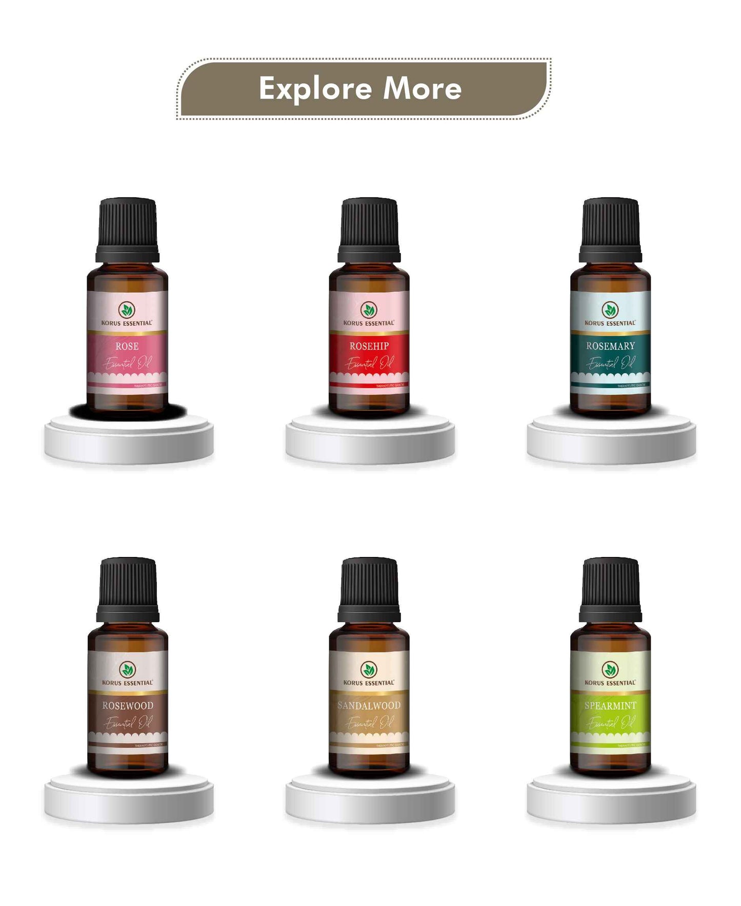 Korus Essential Pine Essential Oil - 15ml - HNW GLOBAL