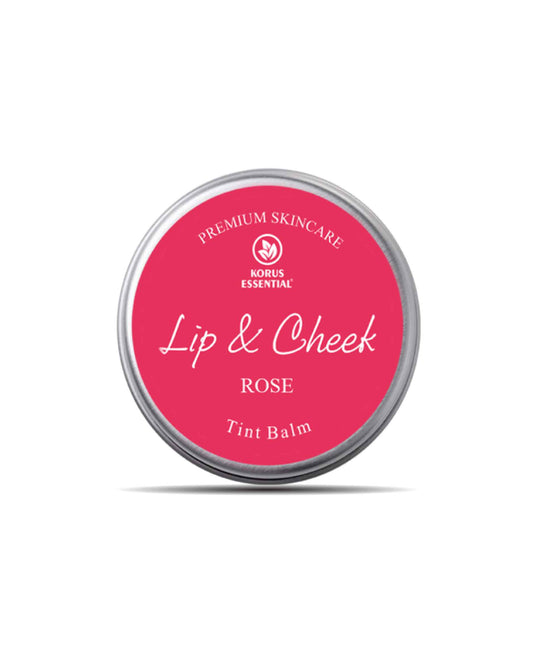 Korus Essential Rose Lip & Cheek Tint Balm - 8 Grams