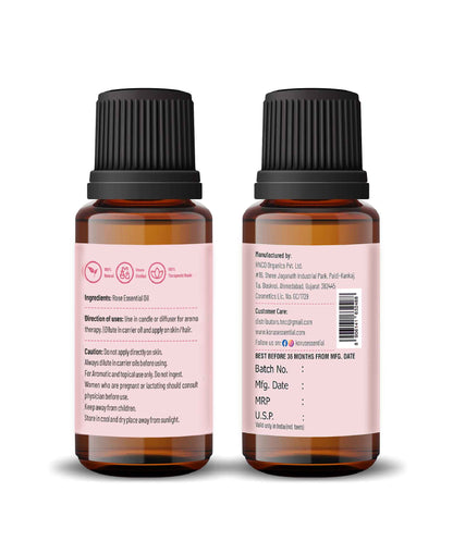 Korus Essential Rose Essential Oil - 15ml - HNW GLOBAL