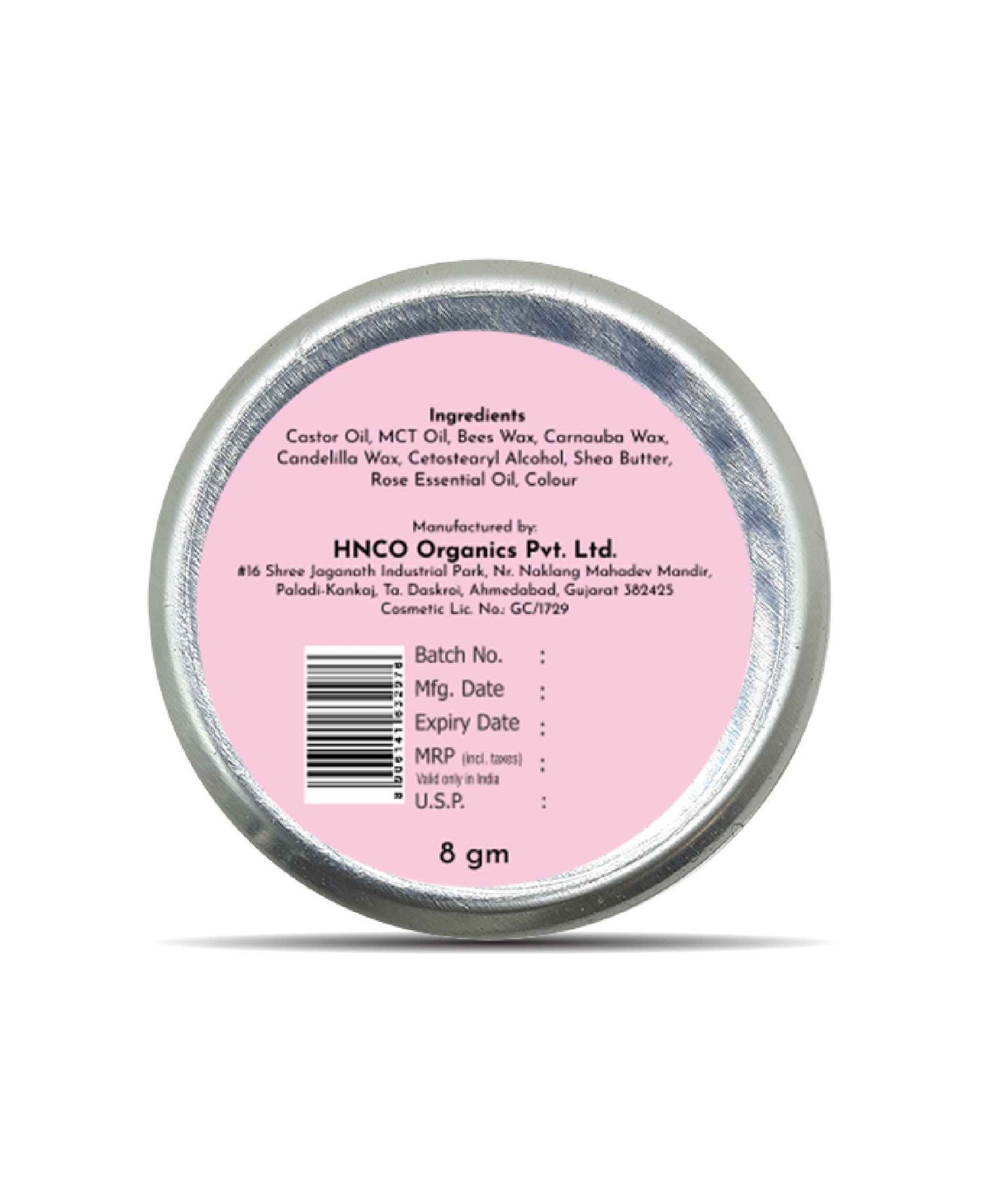 Korus Essential Rose Lip Balm with Shea Butter - 8 Grams - HNW GLOBAL
