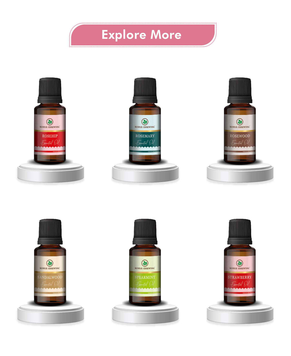 Korus Essential Rose Essential Oil - 15ml - HNW GLOBAL