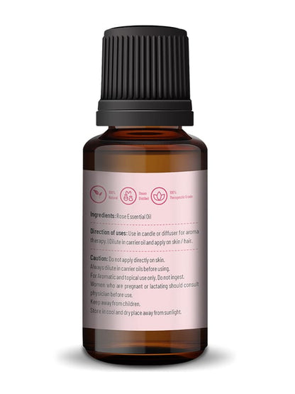 Rose Essential Oil - 15ml By Korus Essential