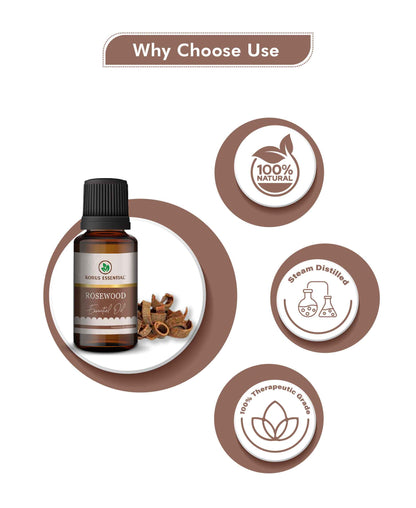 Korus Essential Rosewood Essential Oil - 15ml - HNW GLOBAL