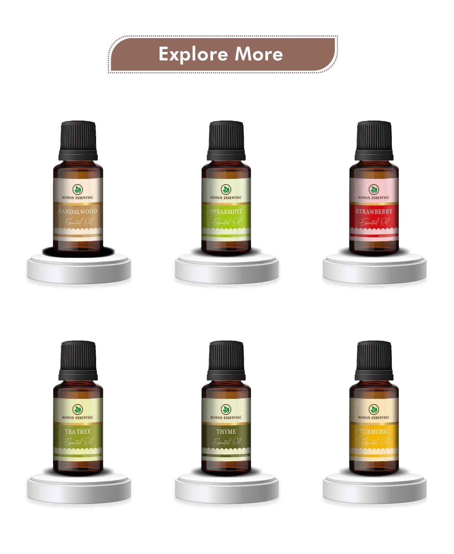 Korus Essential Rosewood Essential Oil - 15ml - HNW GLOBAL