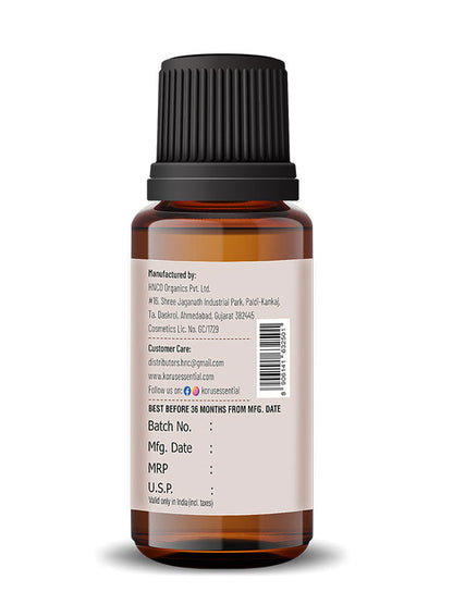 Rosewood Essential Oil - 15ml By Korus Essential