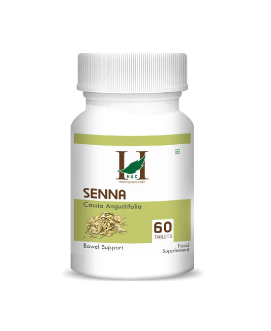 H&C Senna Tablet - 350mg , 60 Count