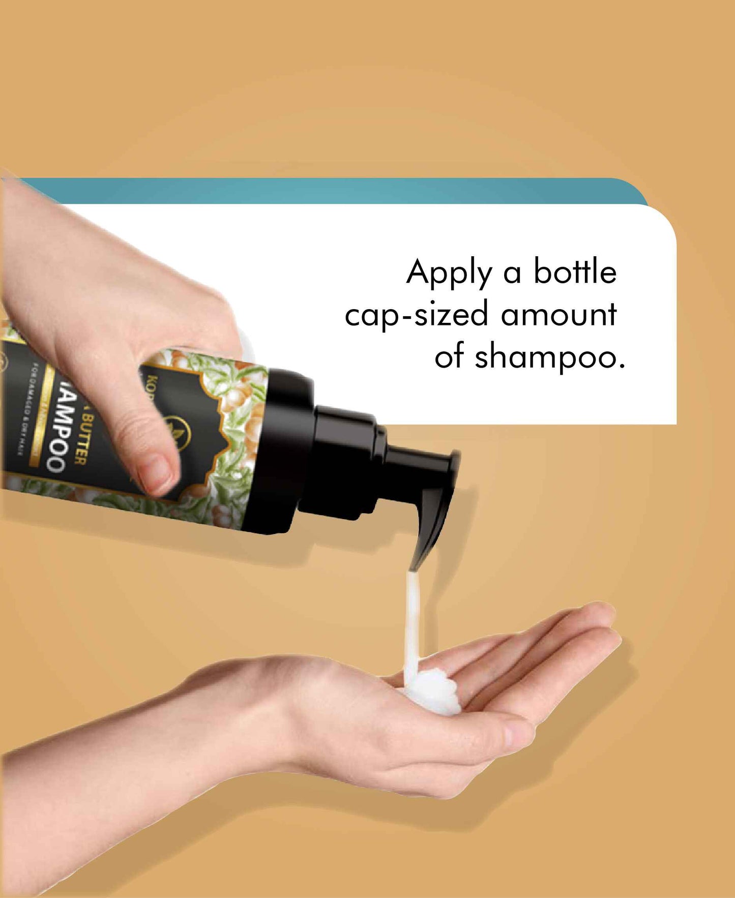 Korus Essential Shea Butter Shampoo with Onion & Hibiscus Extract for Damaged and Dry Hair - HNW GLOBAL