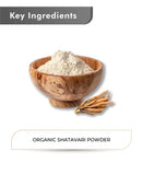 Just Jaivik Organic Shatavari Powder - 100gm - HNW GLOBAL