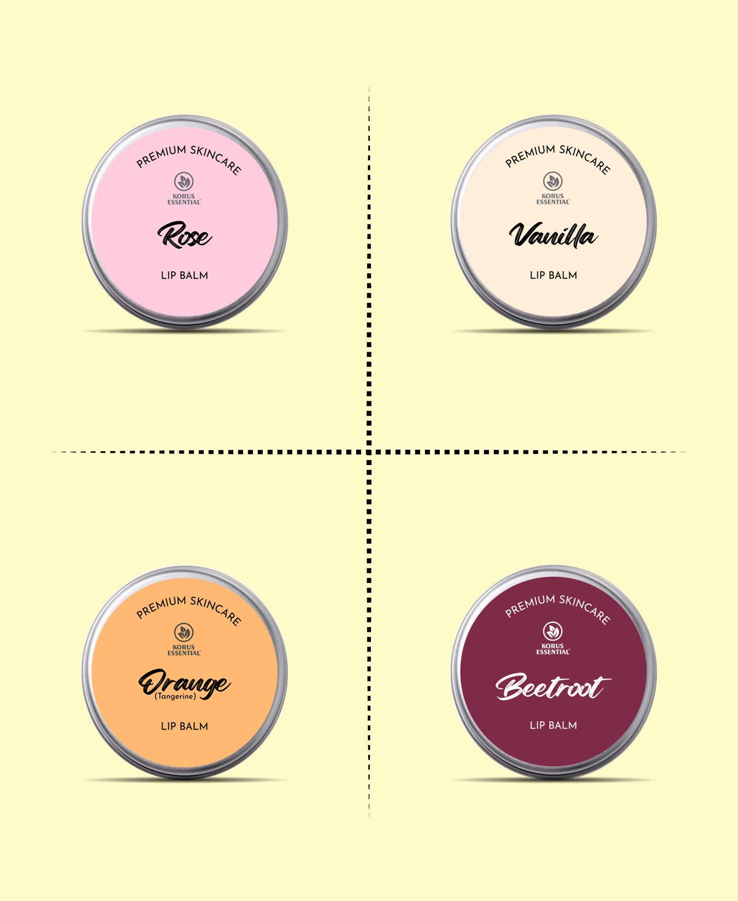 Korus Essential Lip Shea Lip Balm, 8gm- Enriched with the goodness of Jojoba Oil By Korus Essential - HNW GLOBAL