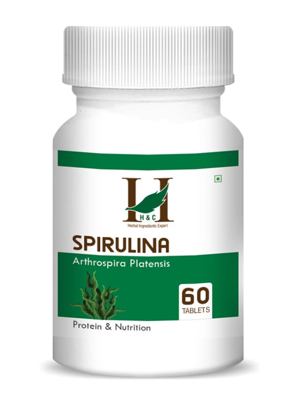 Spirulina Tablet - 350mg , 60 Count