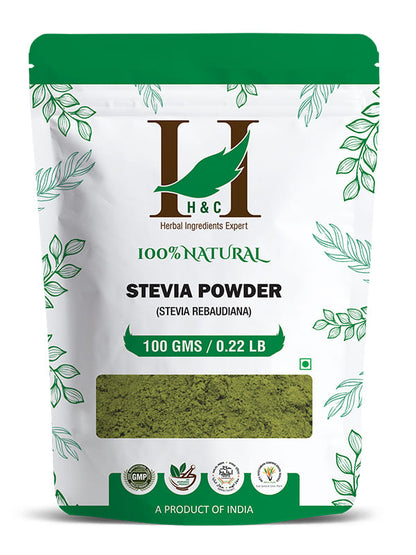 Natural Stevia Leaves Powder / Stevia Rebaudiana - 100gm