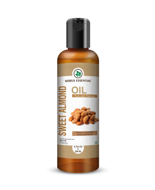Korus Essential Sweet Almond Oil - 200ml - HNW GLOBAL