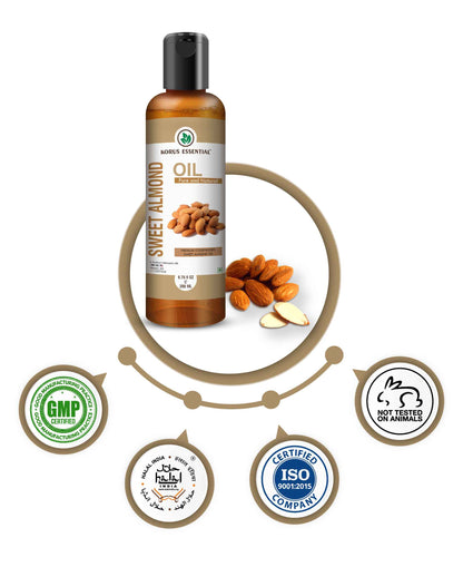 Korus Essential Sweet Almond Oil - 200ml - HNW GLOBAL