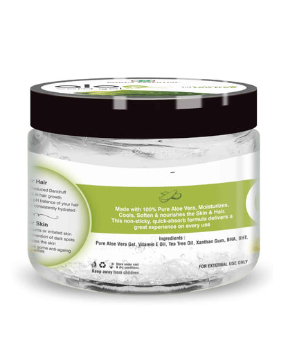 Korus Essential Aloe Vera Gel With Vitamin E and Tea tree (200 g) - HNW GLOBAL