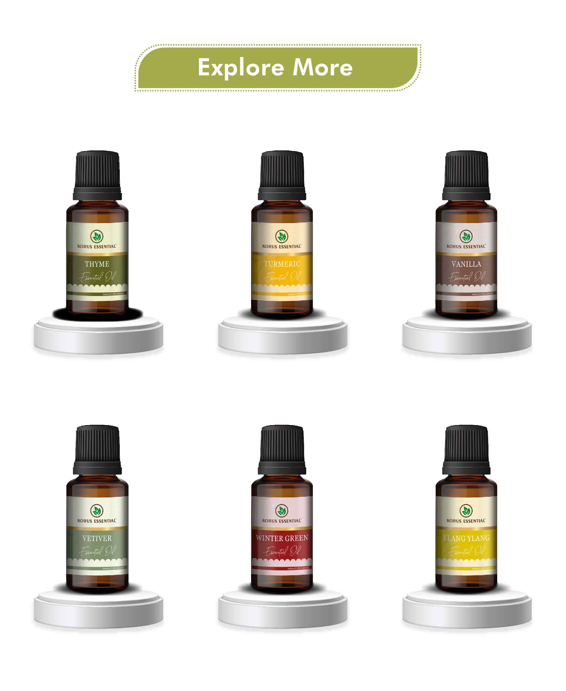 Korus Essential Tea Tree Essential Oil - 15ml - HNW GLOBAL