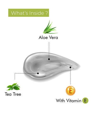 Korus Essential Aloe Vera Gel With Vitamin E and Tea tree (200 g) - HNW GLOBAL