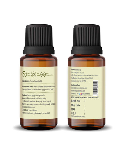 Korus Essential Thyme Essential Oil - 15ml - HNW GLOBAL