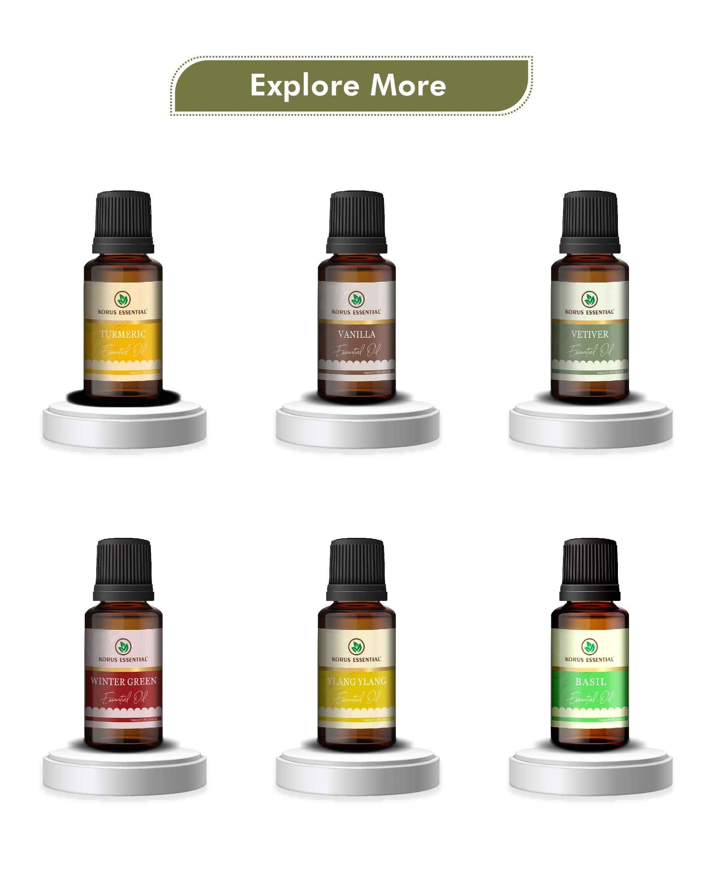 Korus Essential Thyme Essential Oil - 15ml - HNW GLOBAL
