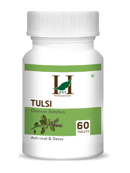 Tulsi Tablet - 350mg , 60 Count