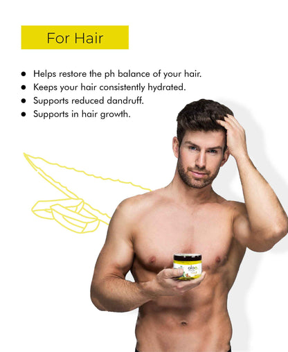 Korus Essential Aloe Vera Gel with Turmeric and Vitamin E - 200g Pack - HNW GLOBAL