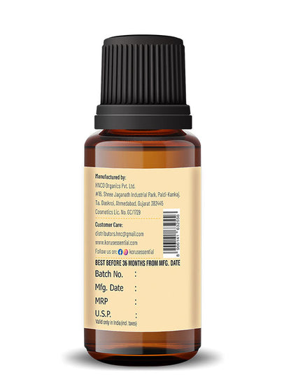 Turmeric Essential Oil - 15ml By Korus Essential