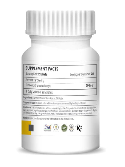 Turmeric Tablet - 350mg , 60 Count