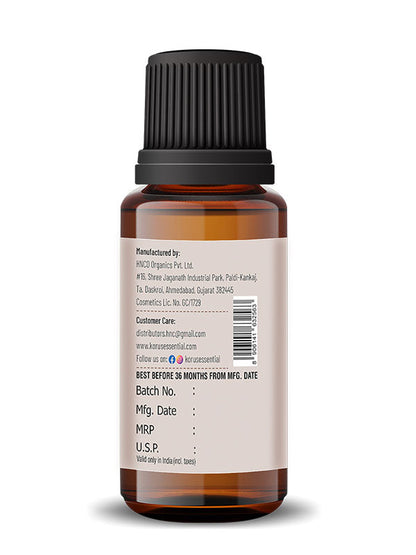 Vanilla Essential Oil - 15ml By Korus Essential