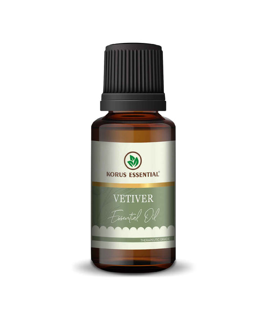Korus Essential Vetiver Essential Oil - 15ml - HNW GLOBAL