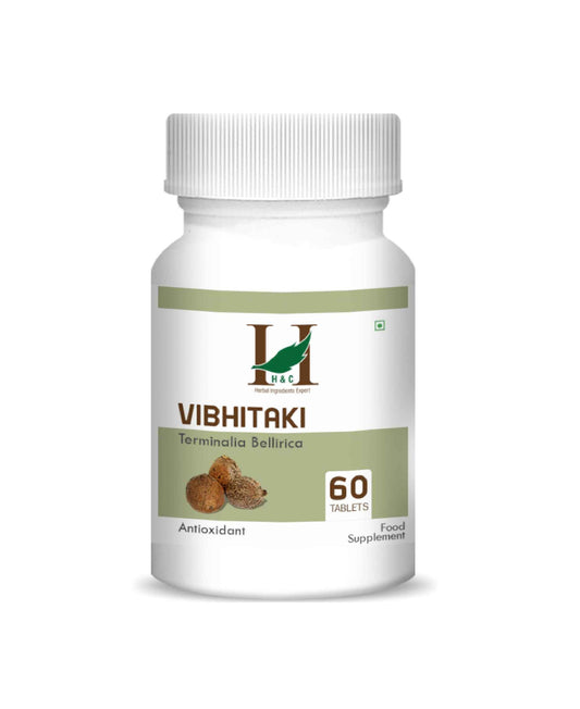 Vibhitaki Tablet - 350mg , 60 Count - HNW GLOBAL