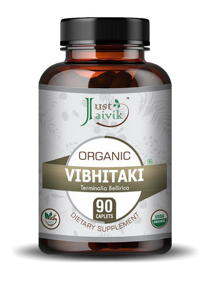 Organic Vibhitaki Caplet - 750mg, 90 count