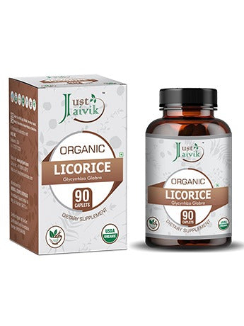 Organic Licorice Caplet - 750mg, 90 count