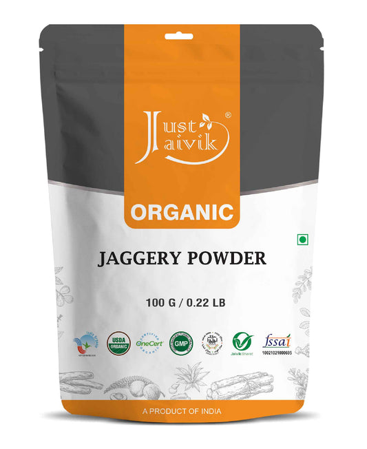 Just Jaivik Organic Jaggery powder